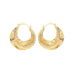 Molten Gold Hoops