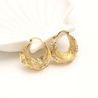 Molten Gold Hoops