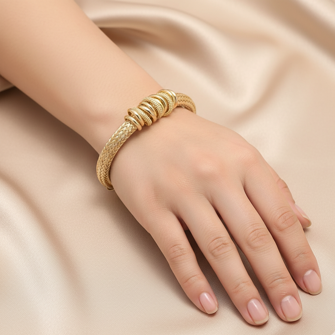 Woven Radiance Cuff