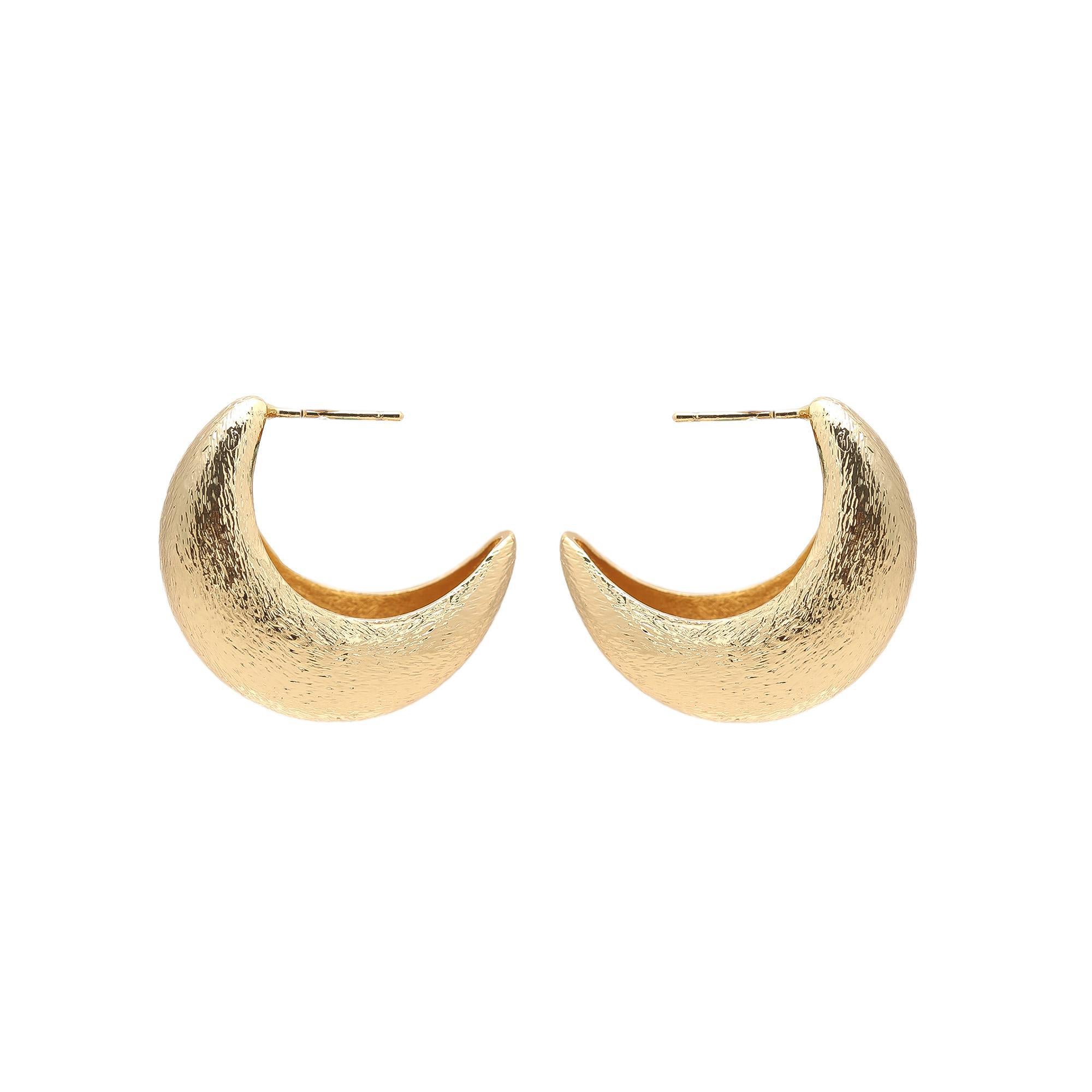 Luna Curve Studs