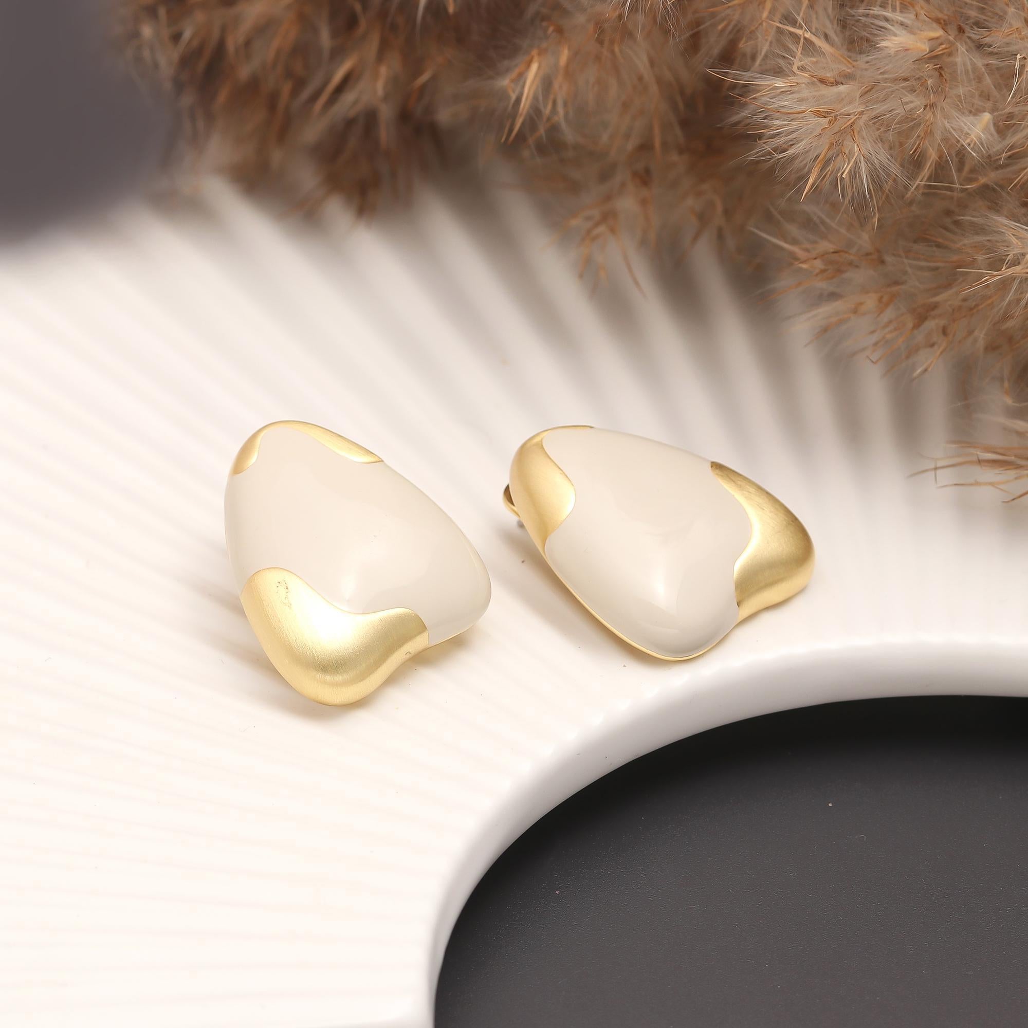 Marble Glow Studs