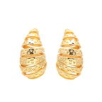 Aurora Spiral Stud Earrings