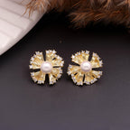 Pearl Radiance Bloom Studs