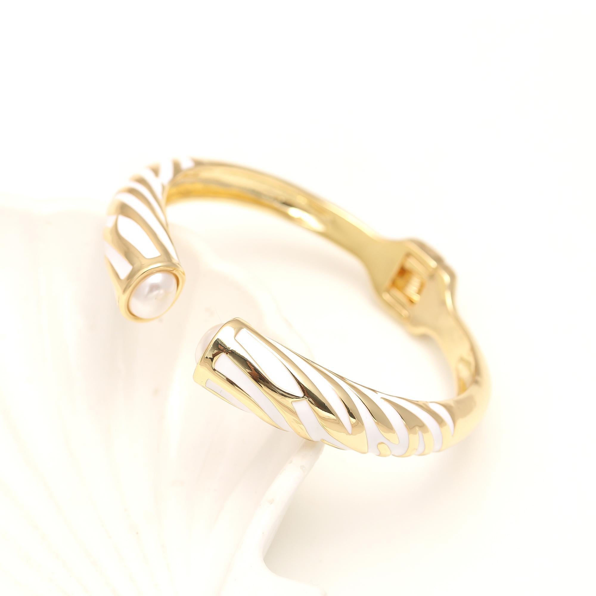 Ivory Wave Cuff
