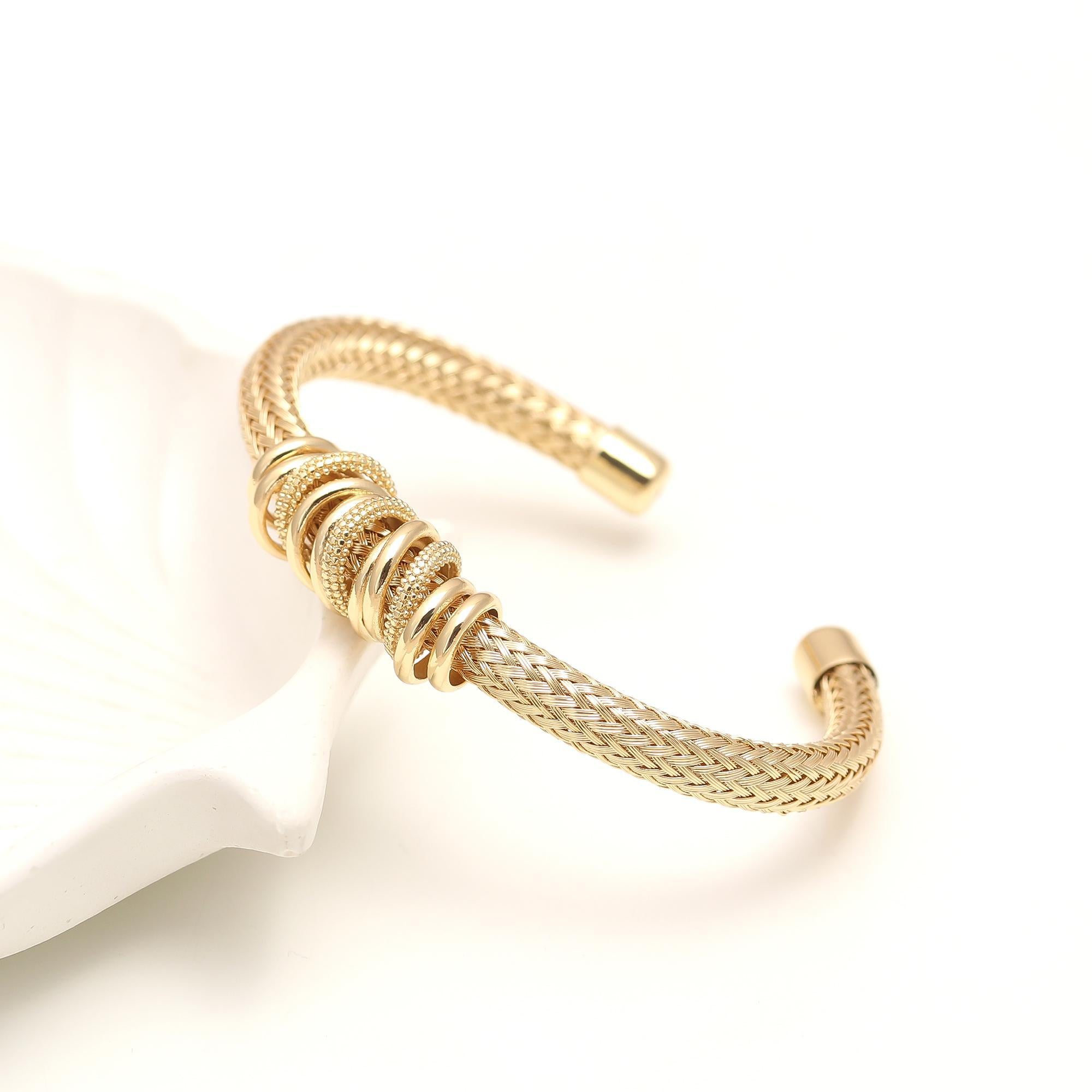 Woven Radiance Cuff