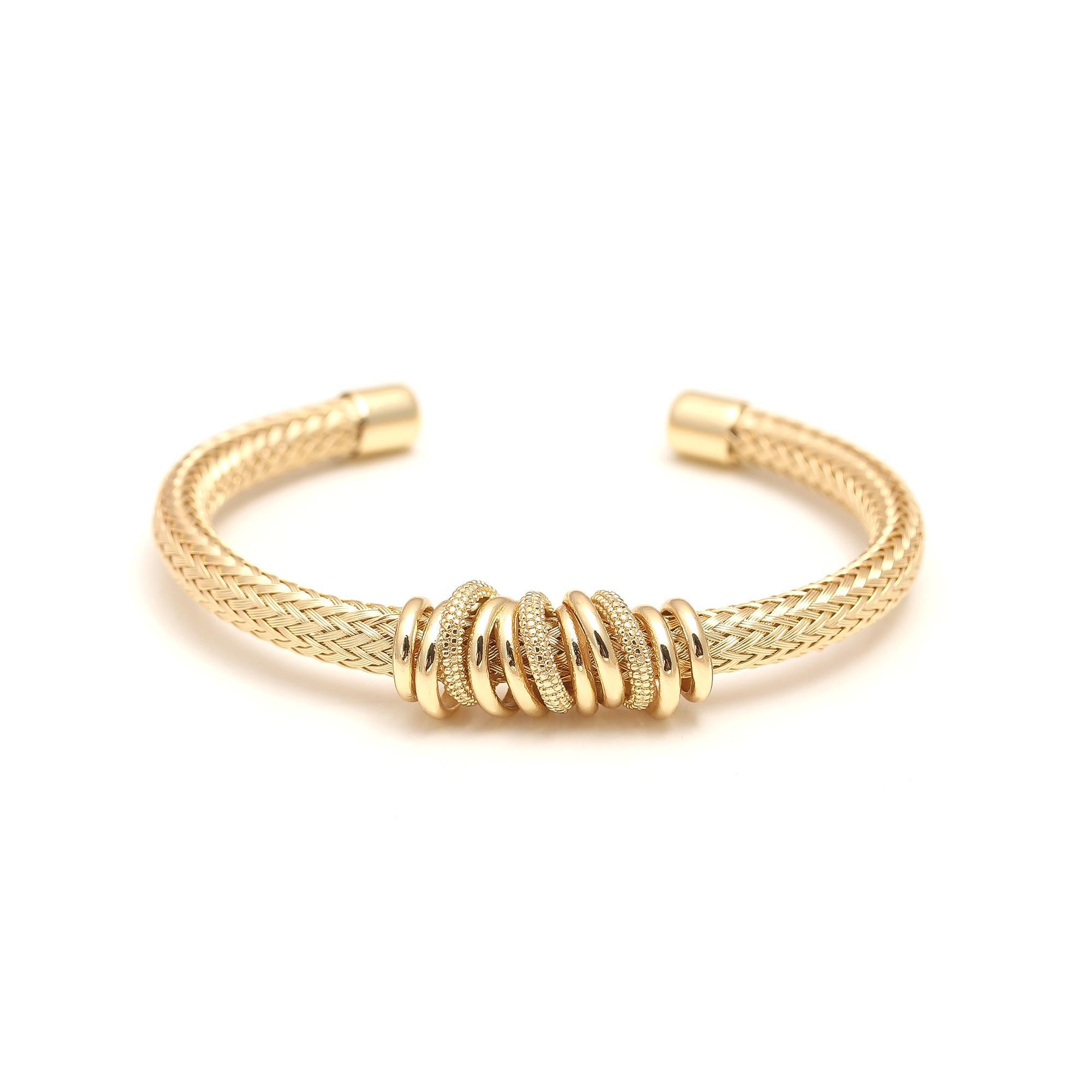 Woven Radiance Cuff
