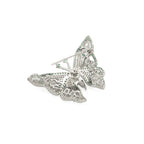 Emerald Flutter Brooch