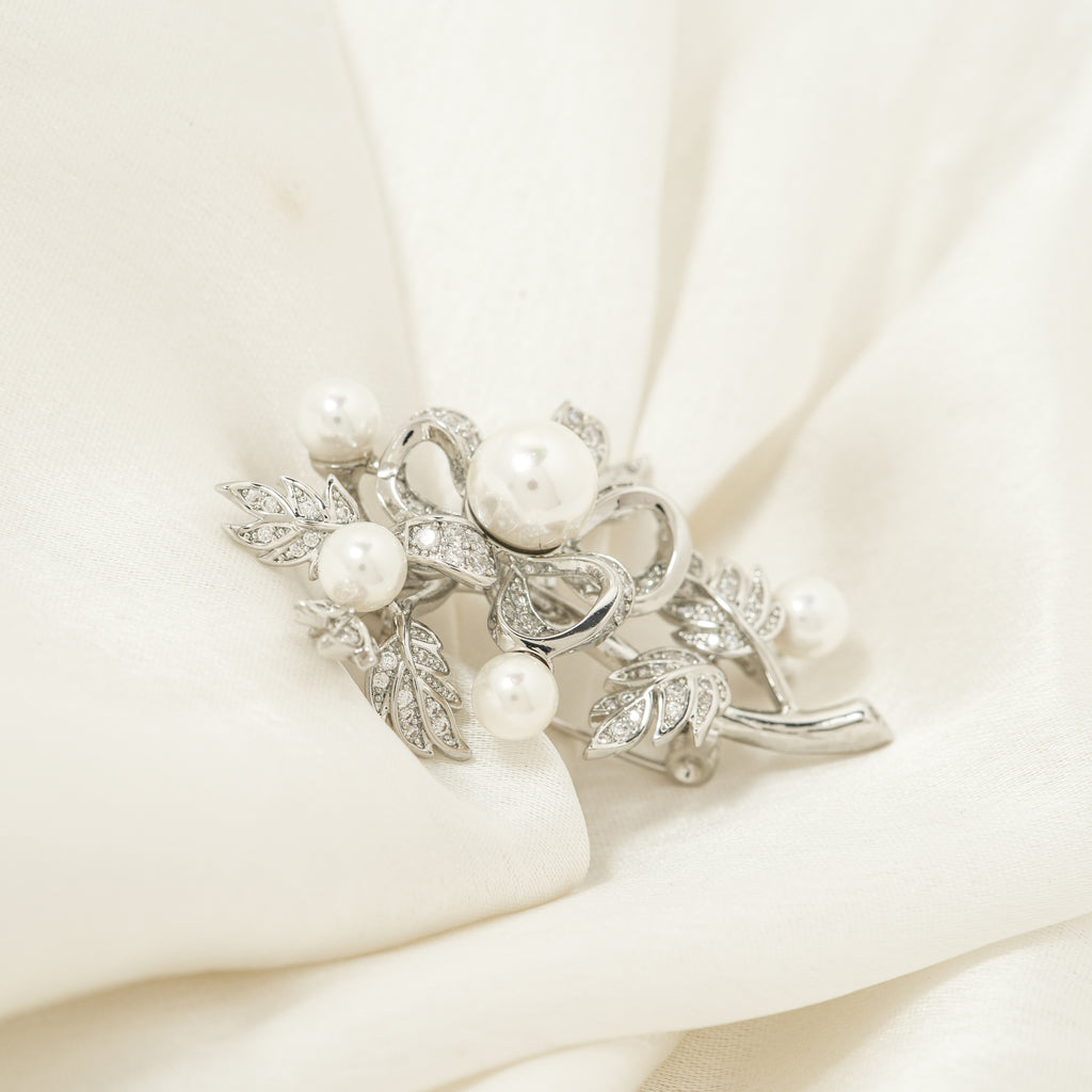 Pearl Royale Brooch