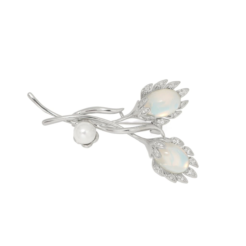 Opaline Bloom Brooch