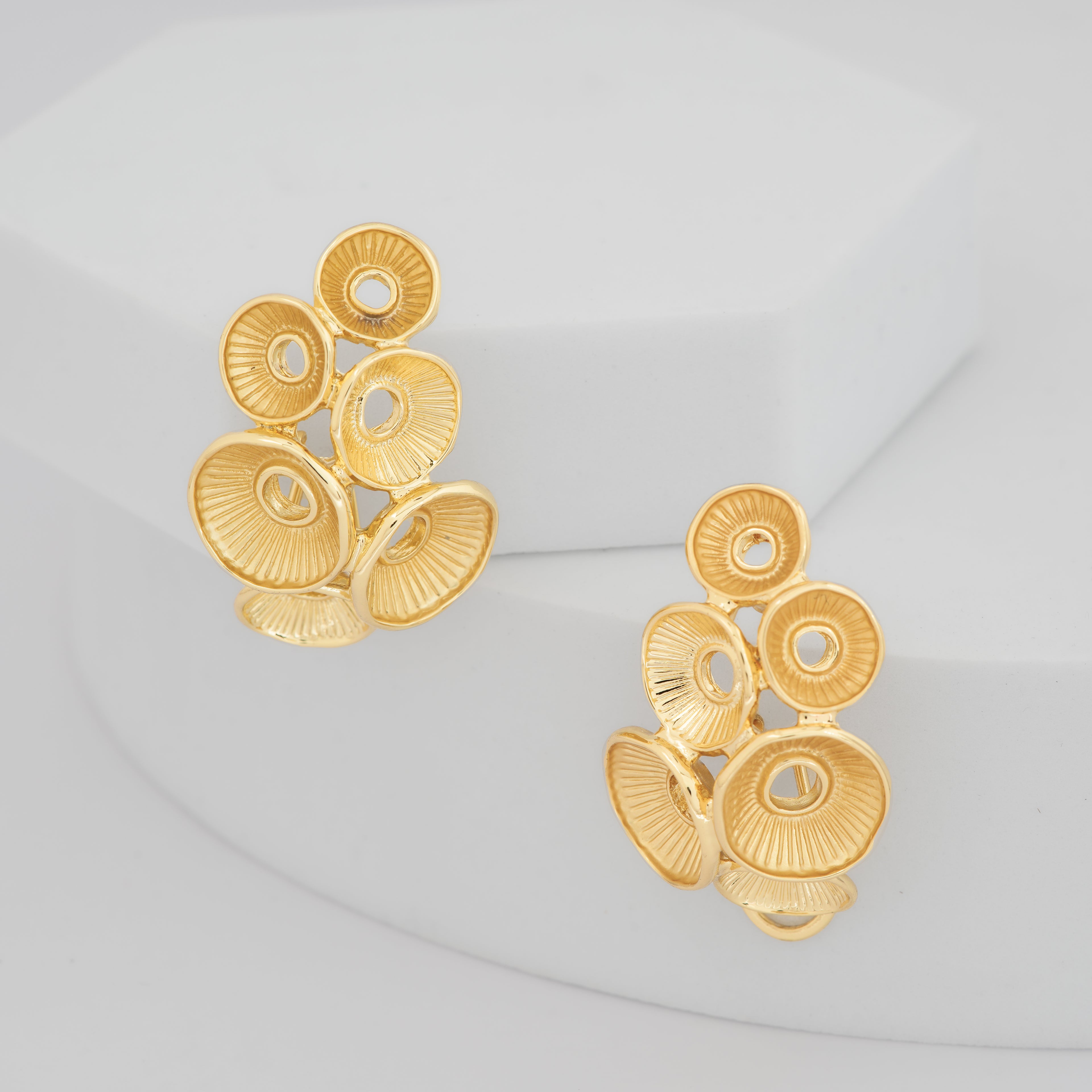 Solara Halo Earrings