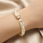 Ivory Wave Cuff